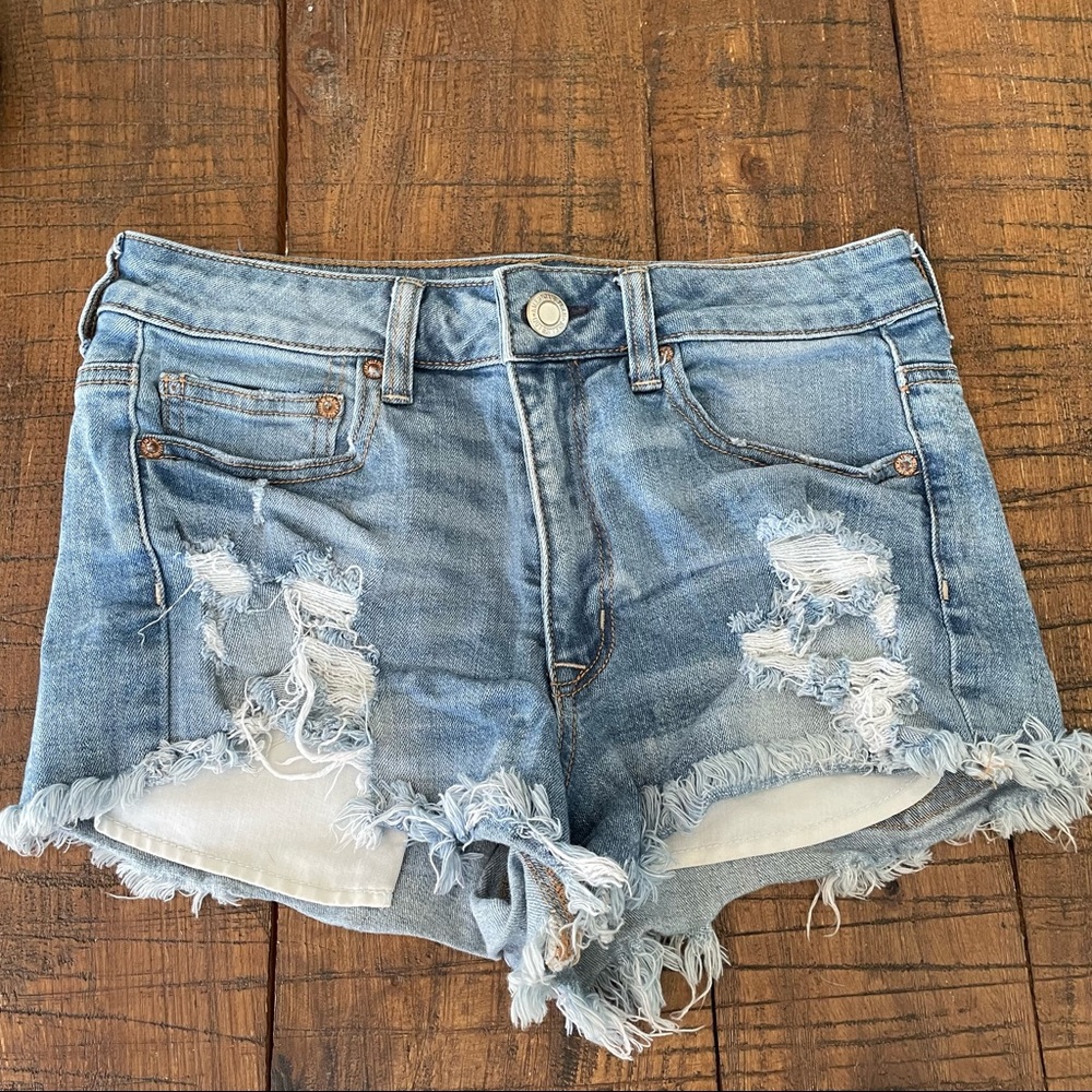 American Eagle Hi-rise Festival Shorts